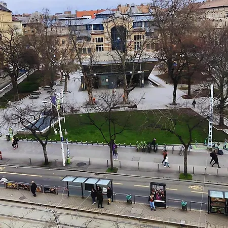 Saffron Apartment City Center Panoramic Balcony Budapest Extérieur photo