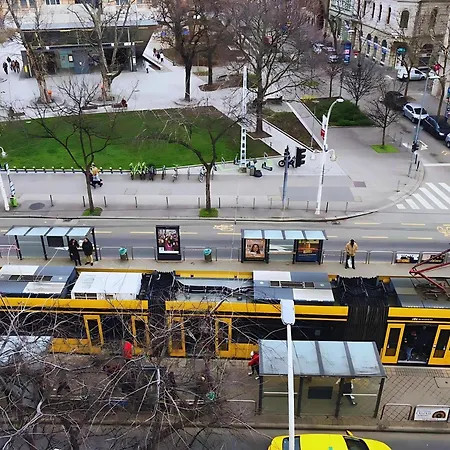 Saffron Apartment City Center Panoramic Balcony Budapest Extérieur photo