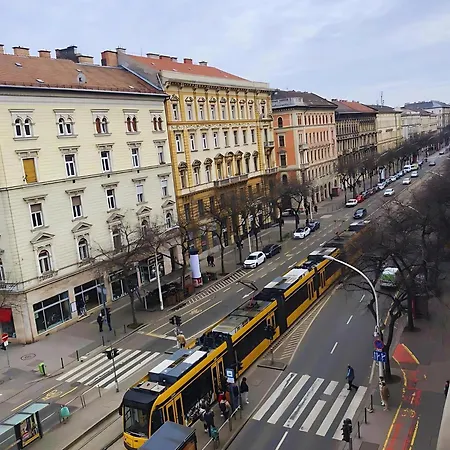 Saffron Apartment City Center Panoramic Balcony Budapest Extérieur photo