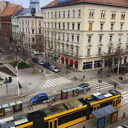 Saffron Apartment City Center Panoramic Balcony Budapest Extérieur photo